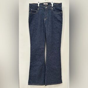 JLo Jennifer Lopez flare boot cut jeans size 11 blingy buttons